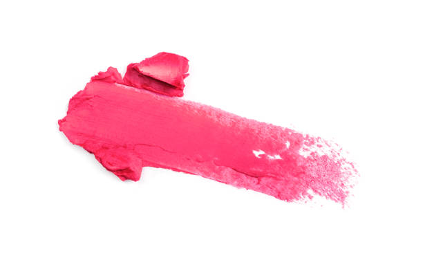 istock Pink color lipstick stroke for make up 871919122