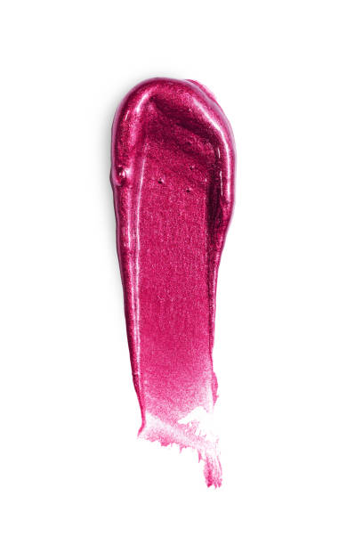 istock Purple shiny lip gloss stroke for make up 871919252