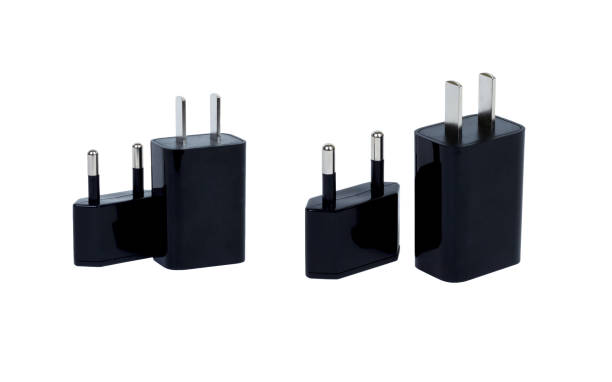 istock A flat pin power plug and a round pin adapter. Theme: Adaptation to a changing (local) environment culture in order to survive compete 871927796