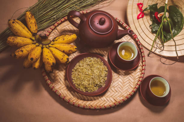 istock Com, or green rice, is a dish in Vietnamese cuisine 871931978