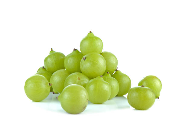 istock Indian gooseberry on white background 871935484