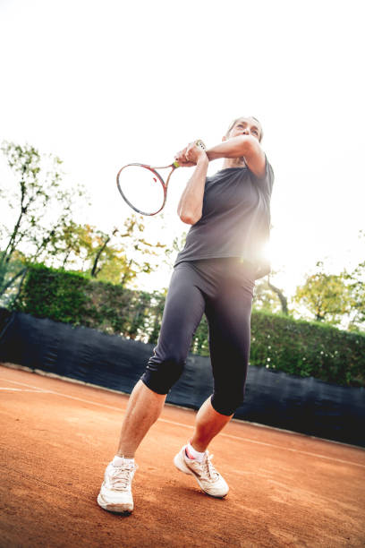 istock Determinated Female Tennis Player 871943278