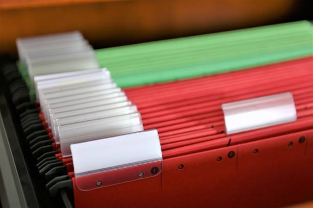 istock An concept Image of a colorful Register binder with copy space 871984986