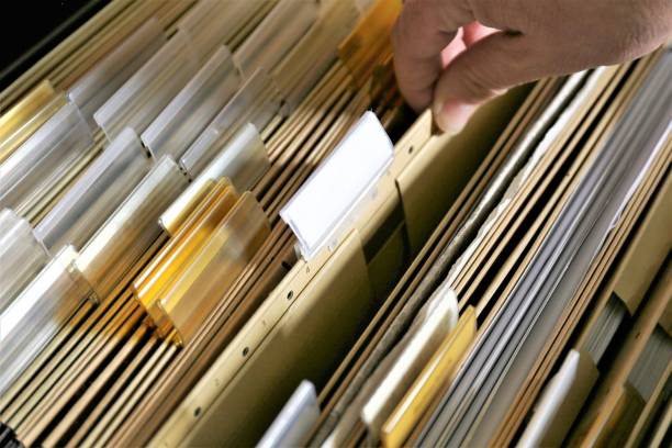 istock An concept Image of a Register binder with copy space 871985024