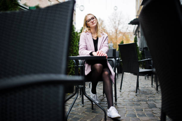 istock Blonde girl at glasses 871998644