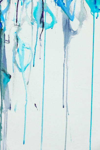 istock Abstract painting detail texture background with brushstrokes 871998904