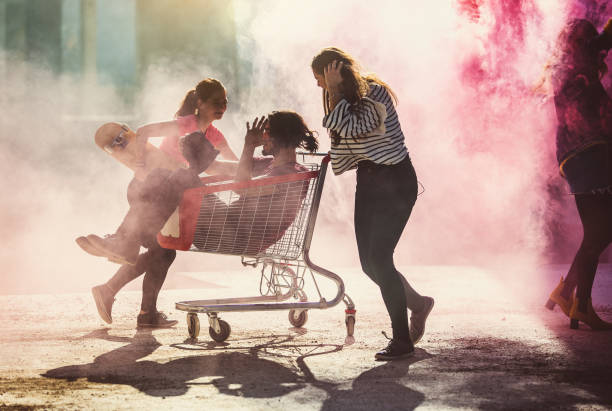 istock Group of Teenagers Hanging Out 872011438