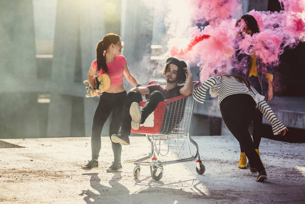 istock Group of Teenagers Hanging Out 872011448