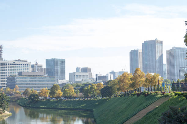 istock Tokyo central city in autumn 872024674