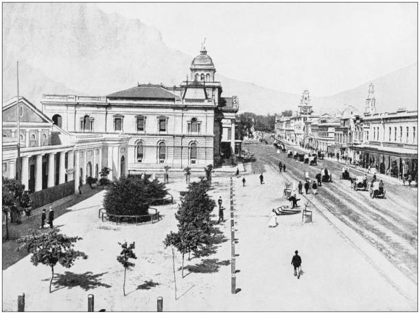 istock Antique photograph of World's famous sites: Cape Town 872025436