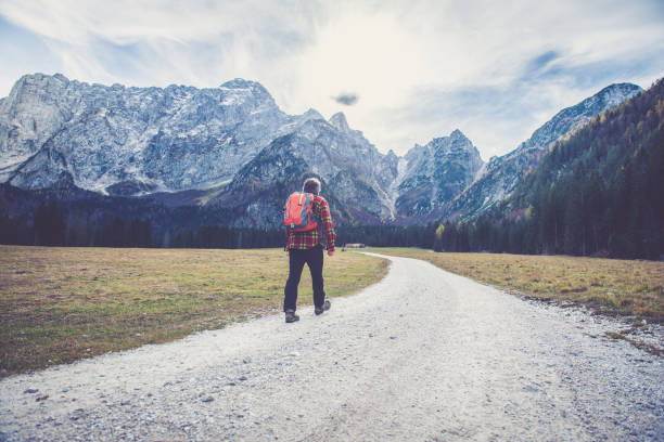 istock Senior Mountaineer in Alps 872037238