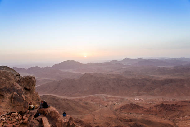 istock Sinai Mountains at dawn 872043222