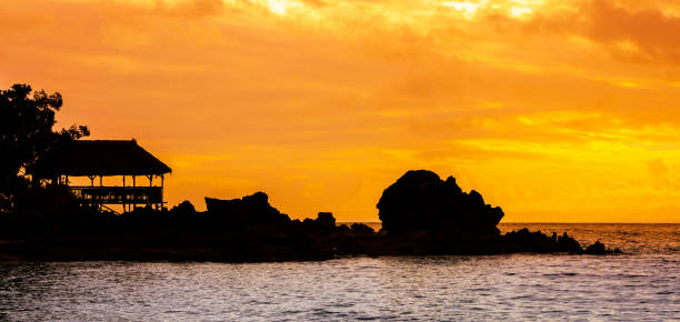 istock Idylic sunset over indian ocean, Madagascar 872050158