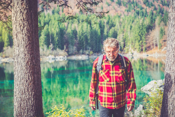 istock Senior Mountaineer in Alps 872050740