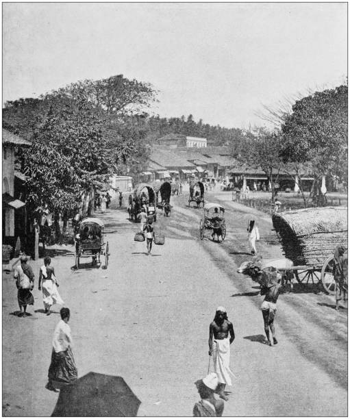 istock Antique photograph of World's famous sites: Colombo 872062276