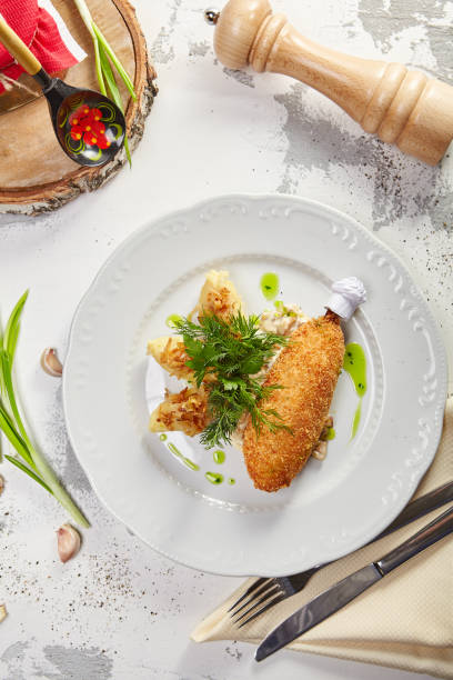 istock Gastronomic menu of luxury restaurant 872066416