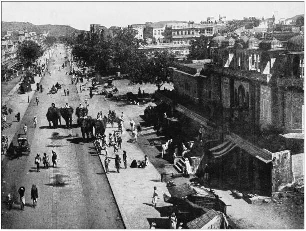 istock Antique photograph of World's famous sites: Jeypore 872081076