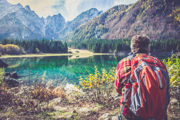 istock Senior Mountaineer in Alps 872081838