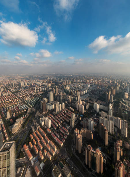 istock Shanghai city center from above 872090028