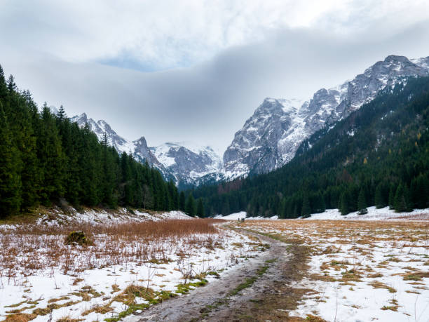 istock Mountainous landscape in the late autumn 872097502