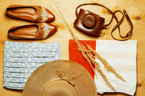 istock Outfit of modern creative woman. 872107896