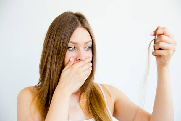 istock Girl with bad hair 872112008