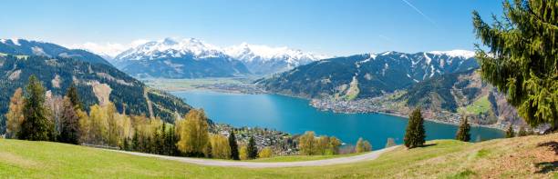 istock panorama view over Zell am See 872128866