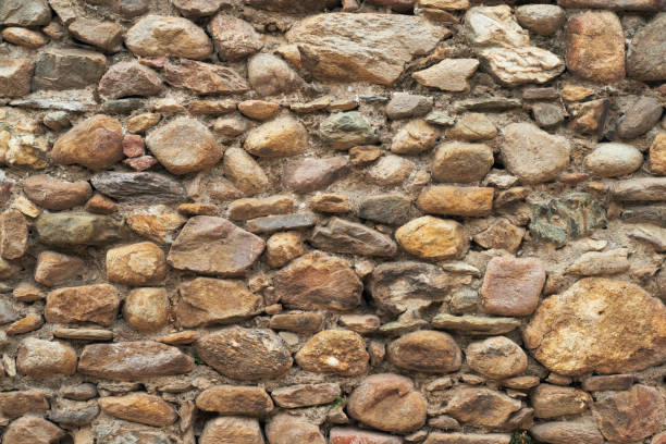 istock Stone wall in the countryside - textured background 872131806