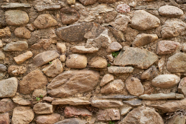 istock Stone wall in the countryside - textured background 872131898