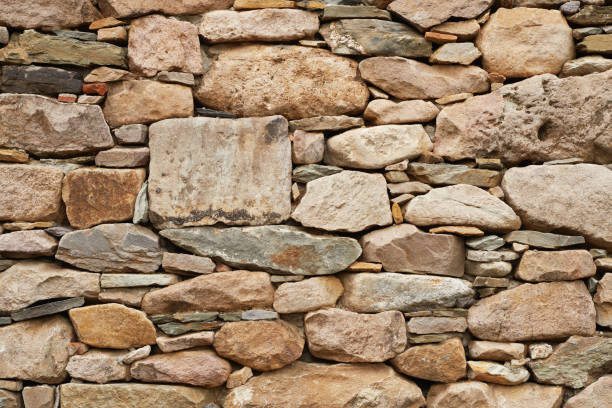 istock Stone wall in the countryside - textured background 872132086