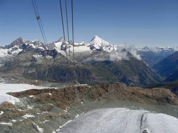 istock View of Matterhorn glacier paradise from the cable way 872142878