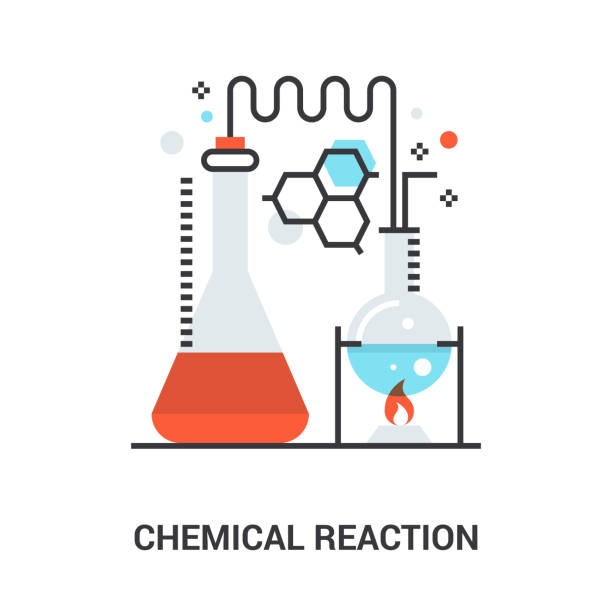 Ilustración de Concepto De Reacción Química y más Vectores Libres de  Derechos de Reacción química - Reacción química, Barril, Carbón - iStock