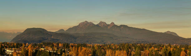 istock Golden Ears Mountain at sunset, Maple Ridge, British Columbia, Canada 872169724