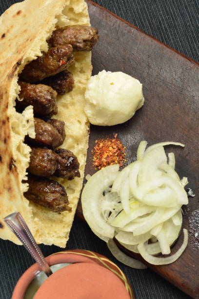 istock Kebab with Onions and Bun 872174422