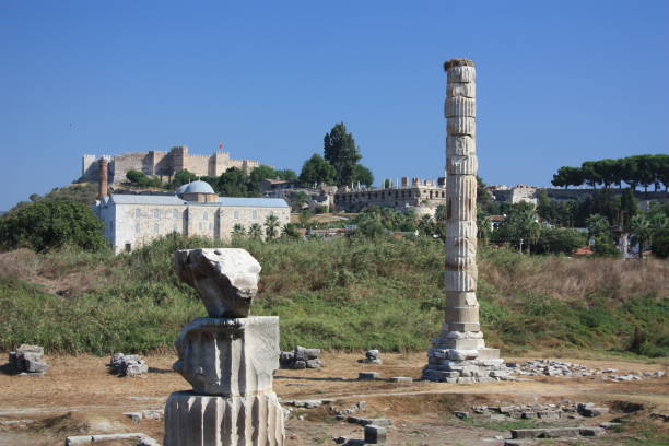 istock Ruin site of the temple - Artemis 872176796