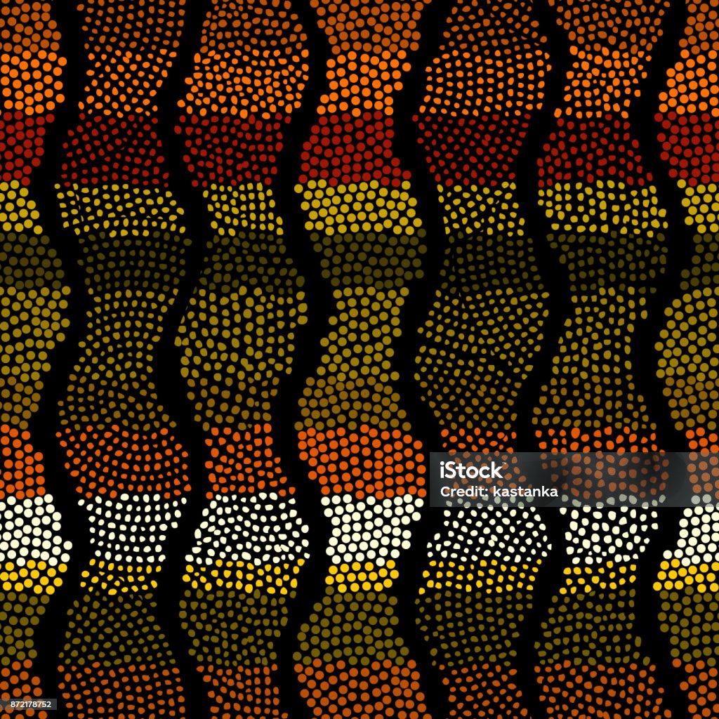 Irregular African Patterns Ethnic Seamless Pattern In African Style Stock Illustration - Download ...