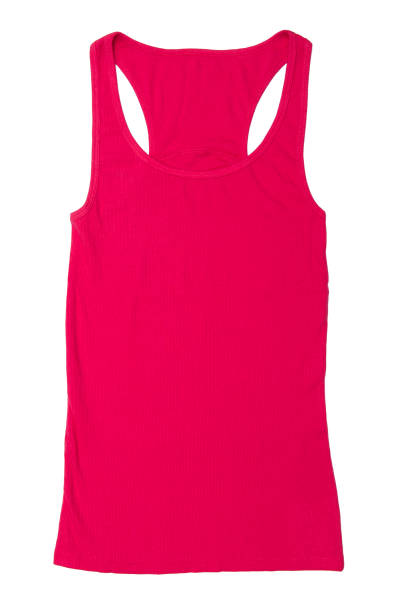 istock Sleeveless shirt isolated on the white background 872199494