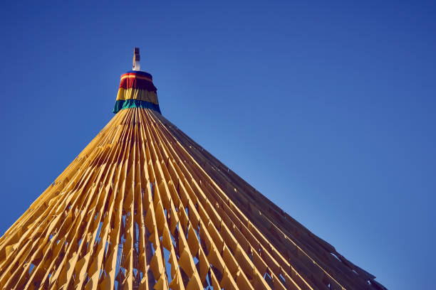 Buddhist Temple Chagdud Gonpa Khadro Ling of Três Coroas, Rio Grande do Sul, Brazil - Famous tourist attraction of the city.