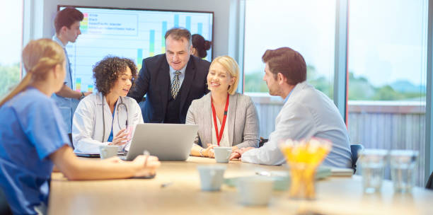 istock clinical meeting with business 872238006