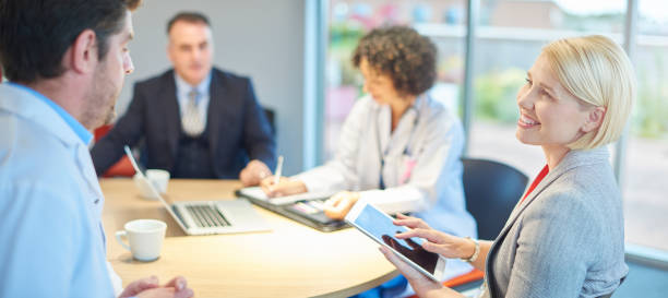 istock hospital management with medical team 872238152