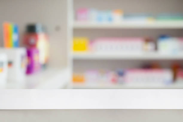 istock pharmacy table in the pharmacy drugstore 872238788