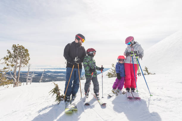 istock Family Skiing Holiday! 872239284