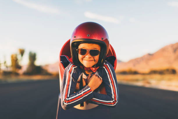 istock Young Stunt Boy and Human Cannon Ball 872250656