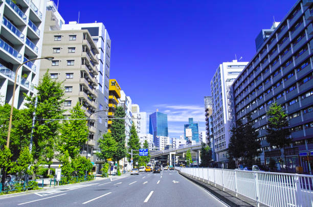 istock Landscape seen from Azabu-dori 872289284