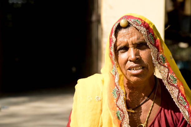 istock Indian woman in sari 872300600