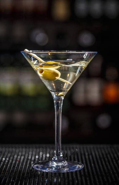 istock Close up of martini cocktail 872301394