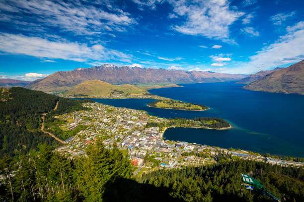istock Queenstown City View 872305966