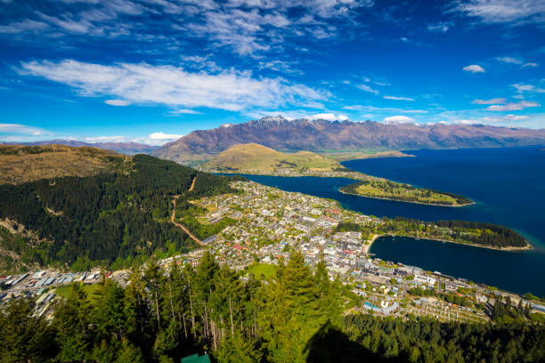 istock Queenstown City View 872308186
