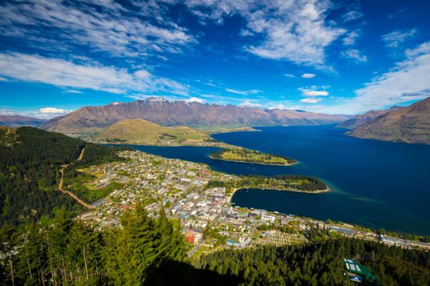 istock Queenstown City View 872308406
