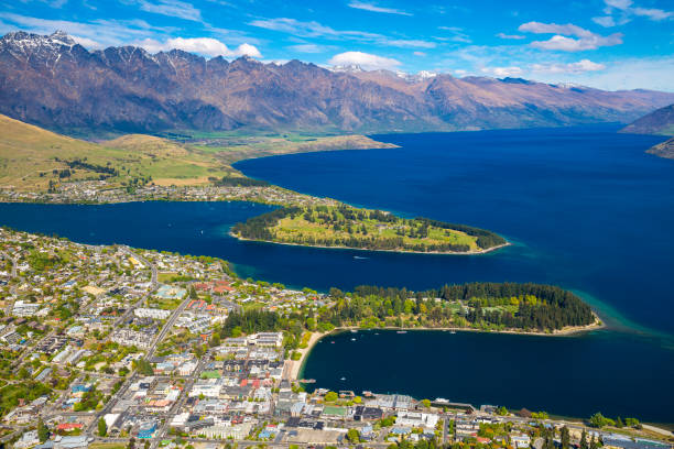 istock Queenstown City View 872308486
